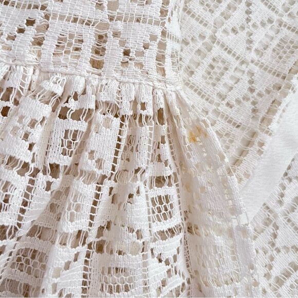 Vintage 1960’s Cole Of California Crochet Lace Swim Coverup - Picture 6 of 9